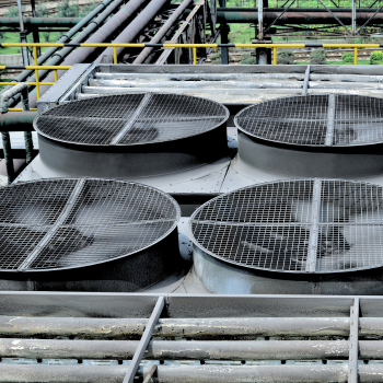 Cooling tower fans